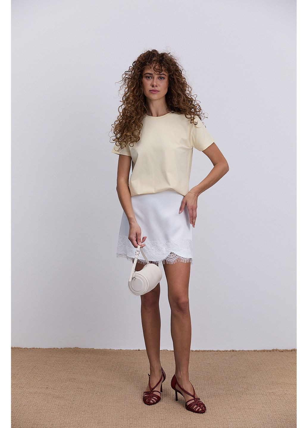 Базовая женская футболка Arjen - (336432969)