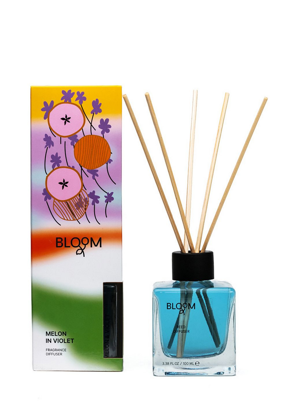 Аромадиффузор Melon in violet (дыня в фиалке) 100 мл Aroma Bloom (290255035)