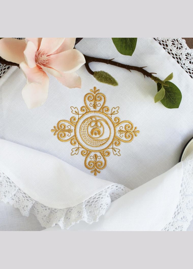 Именная крестца для крещения Святая Семья Ladan (333713657)