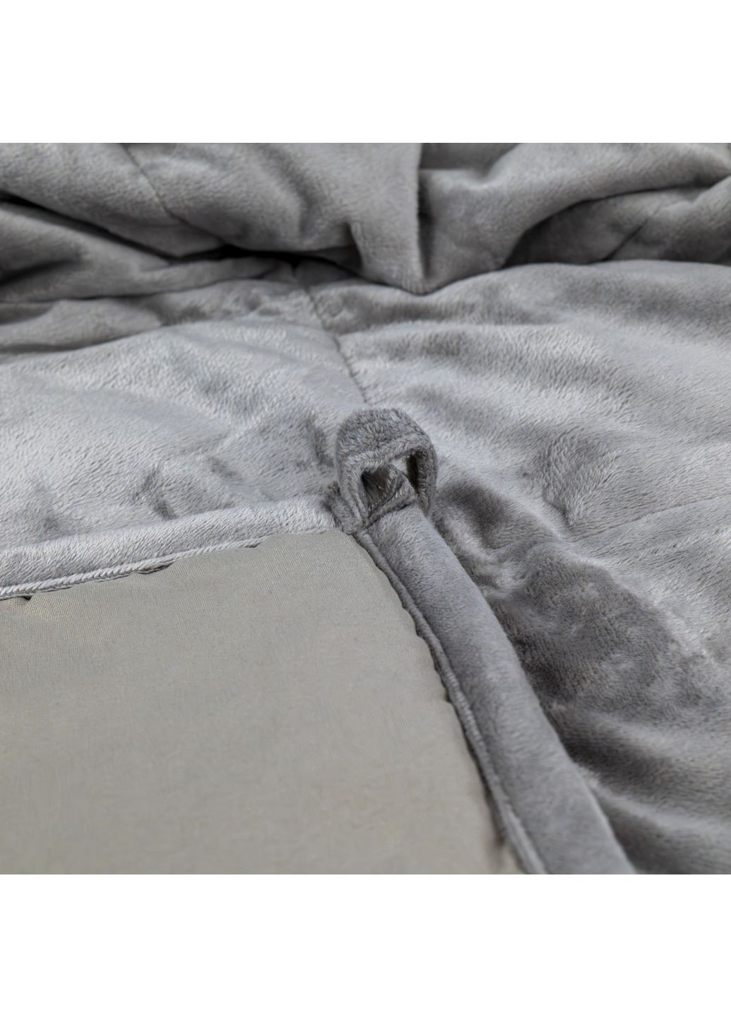 Ковдра велюрова обтяжена 6 кг антистресова 150х200 см (A-047684) Love You (371996045)