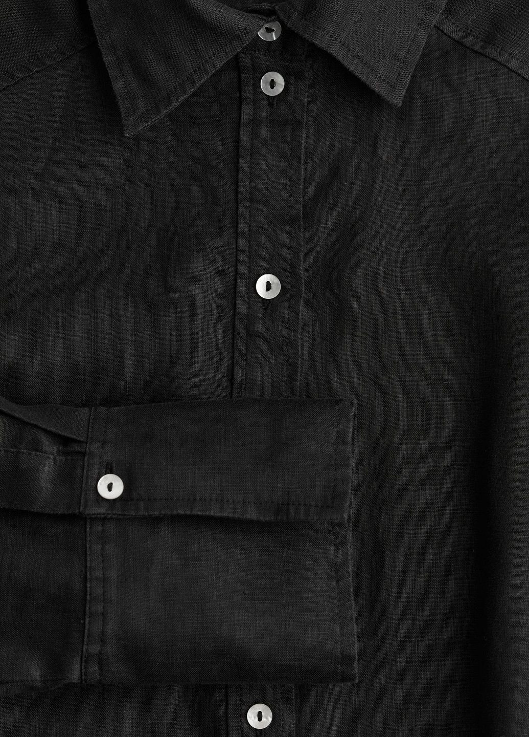 Чорна кежуал сукня H&M однотонна