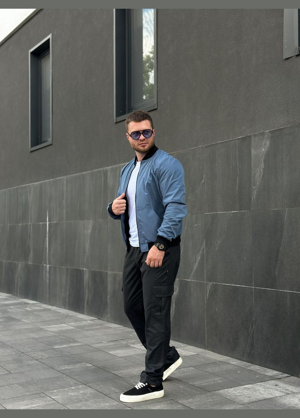 Легкий бомбер из водоотталкивающей ткани Vakko на молнии (327538415)