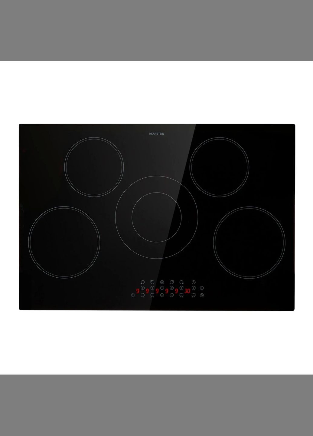 Варочная поверхность Virtuosa 5 Черный (10041116) Klarstein (338194914)