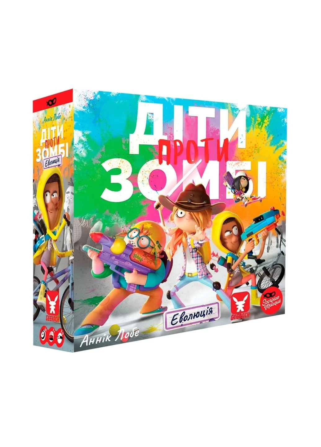 Необычная настольная игра Дети против зомби (Zombie Kidz Evolution) Geekach (397871576)
