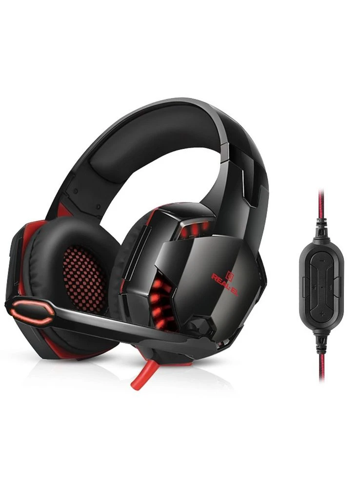 Гарнитура GDX-8100 Black Real-El (370618008)