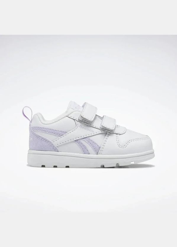 Белые всесезонные кроссовки royal prime 2 cloud white cloud white purple oasis Reebok