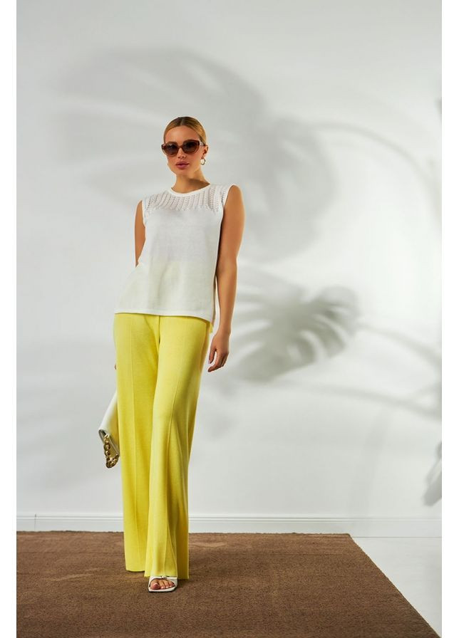 Брюки-палаццо 2309 Лимон Triko Bakh (368651412)