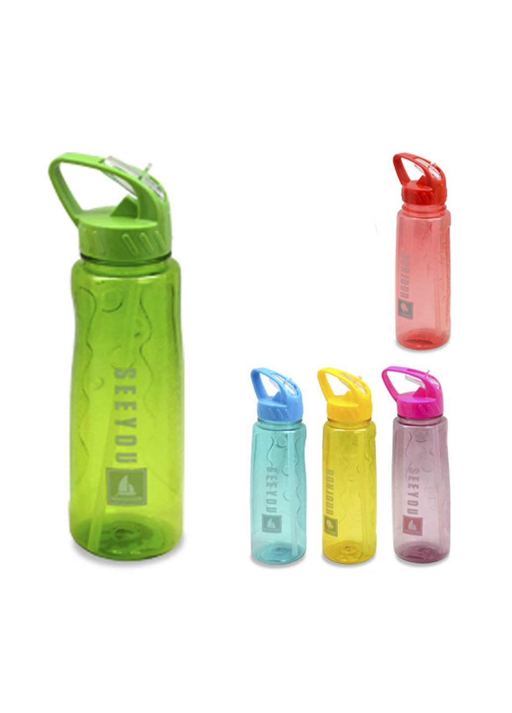 Спортивная бутылка-поилка цвет разноцветный CB-00277574 No Brand (331110651)