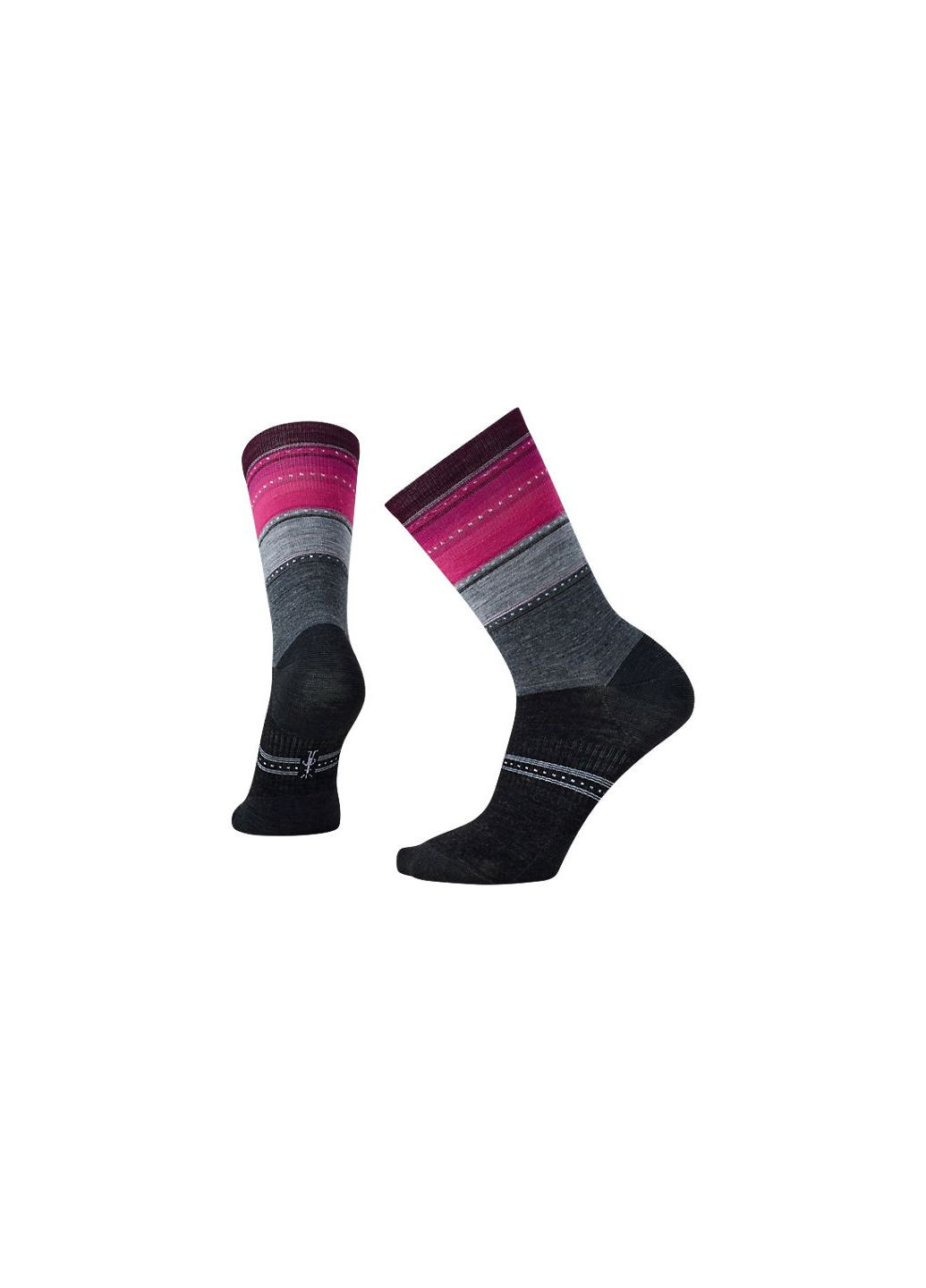 Термоноски Women's Sulawesi Stripe Socks Черный-Розовый Smartwool (282699476)