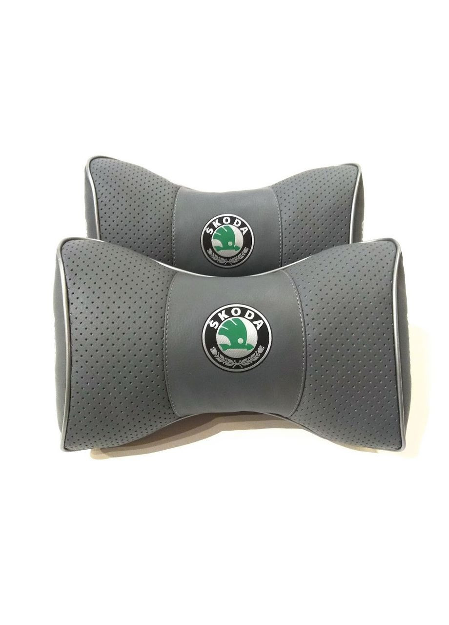 Подушка на подголовник авто 1 шт. Skoda (351901502)
