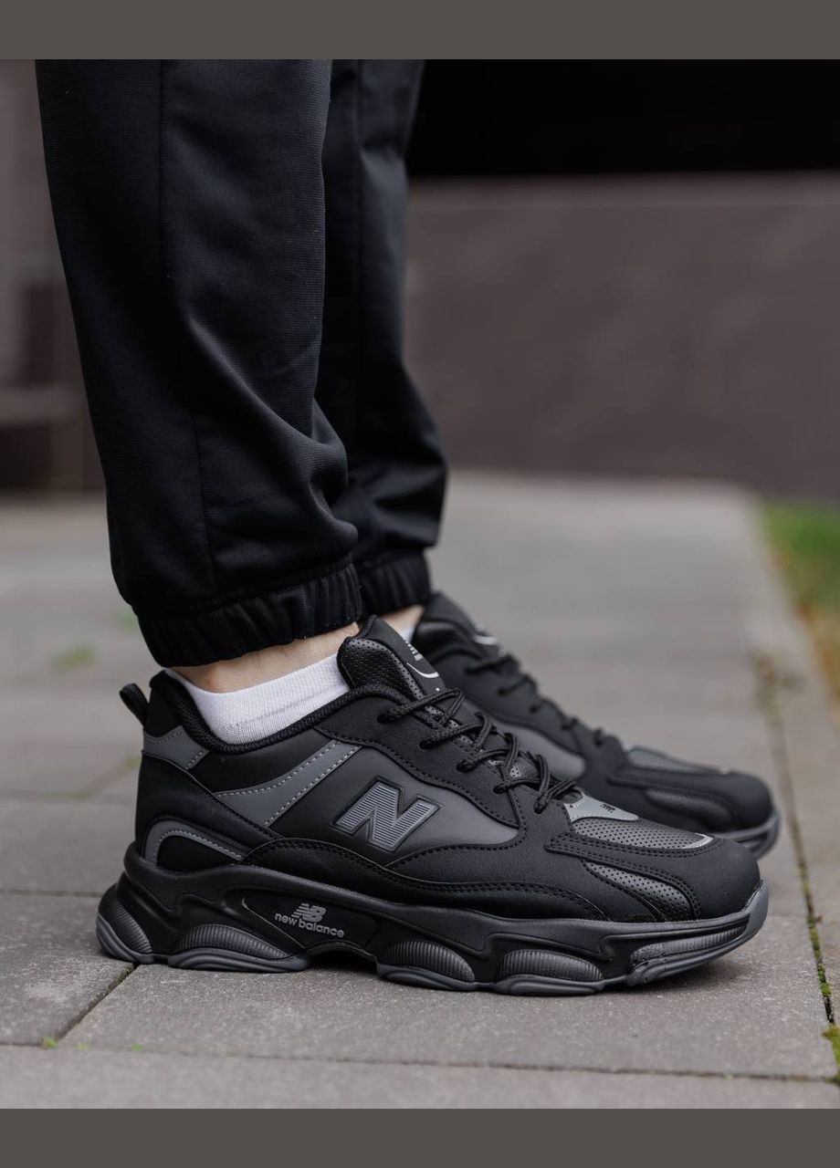 Чорні Осінні чоловічі кросівки No Brand