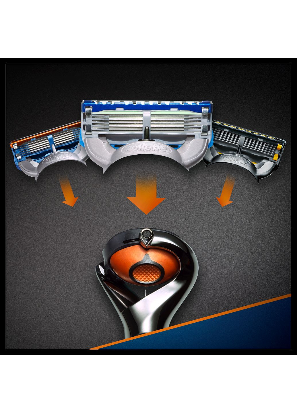 Станок для бритья мужской (Бритва) Fusion5 ProGlide Power c 1 сменным картриджем Gillette (328400862)