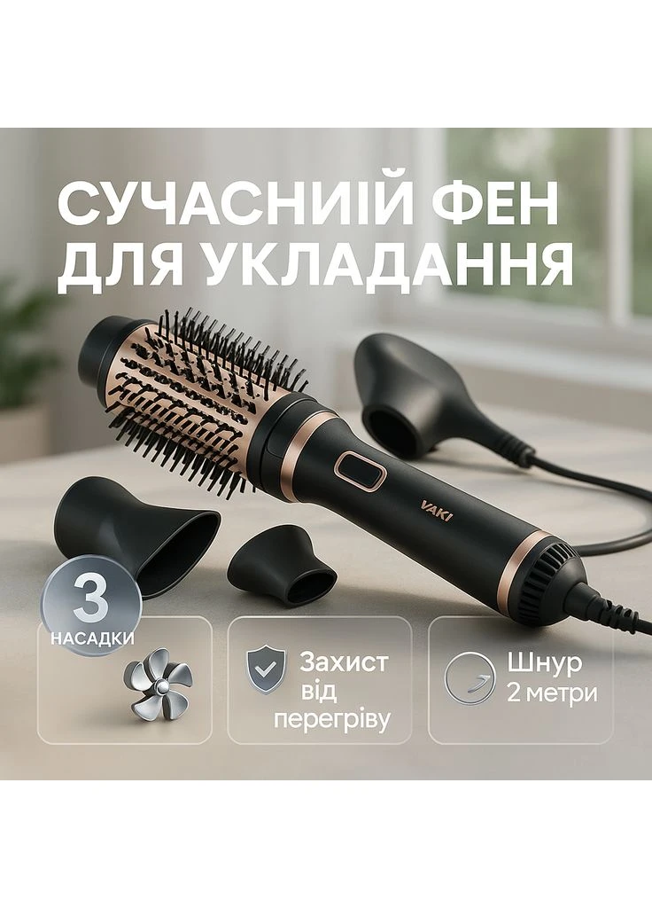 Фен для дома и салона, Портативный фен для укладки волос Портативная сушка TO-96 VGR (401682357)