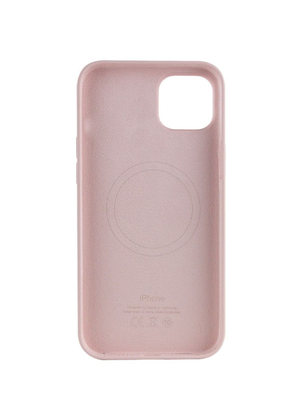 Чохол Silicone case (AAA) full with Magsafe для Apple iPhone 14 (6.1") Epik (295131464)