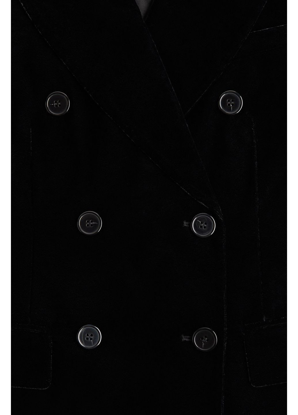 Черный женский блейзер свободного кроя H&M - демисезонный