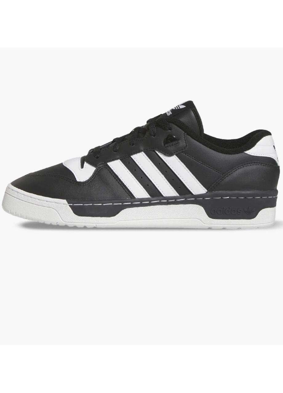 Чорні всесезонні кросівки чоловічі rivalry low originals adidas