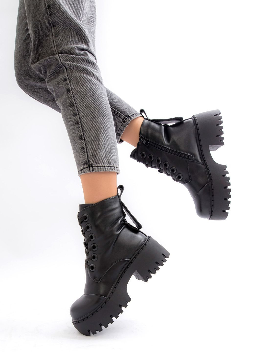 Зимние ботинки женские Fashion