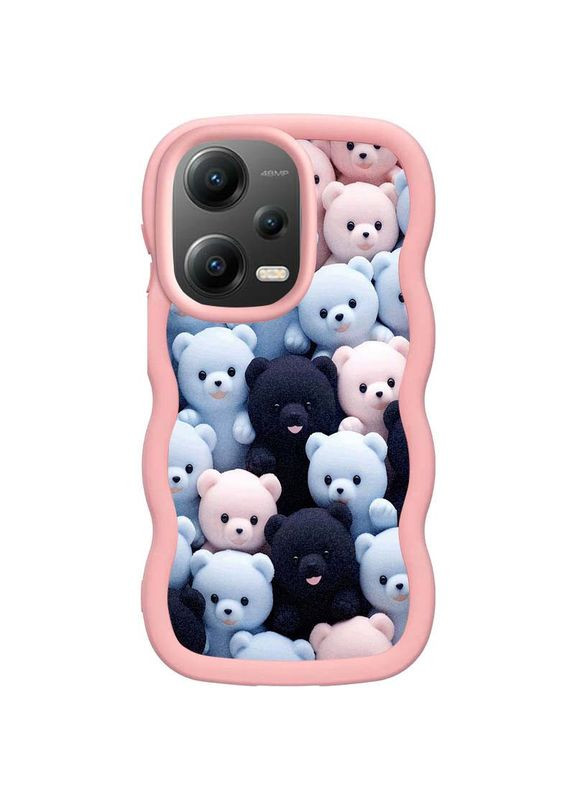 Чохол TPU Cloudy Pictures для Xiaomi Poco X5 5G / Redmi Note 12 5G Bears No Brand (337179666)