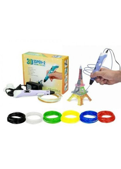 Дитяча електроручка для фігурок із пластику, акумуляторна ручка для 3D моделювання UKC (371646512)