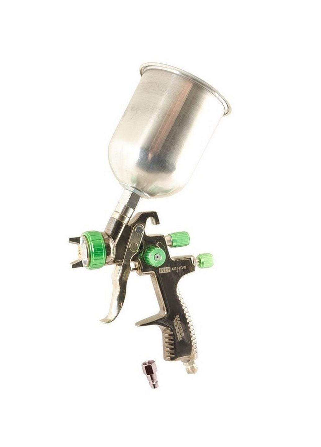 Краскопульт пневматический LVLP, ВАЛБ 600 мл, Ø1,3 мм, 125-170 л/мин, 1,5-2,5 бар Master Tool (288185004)