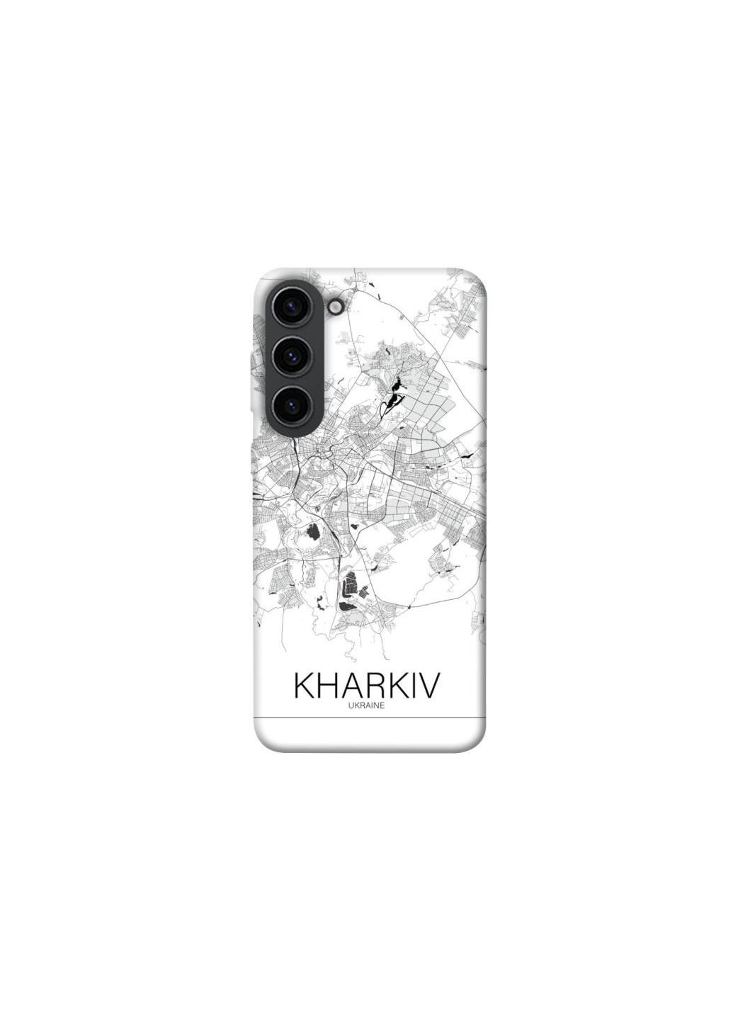 Чехол на Samsung Galaxy S23 Kharkiv map Frontalka (356093726)