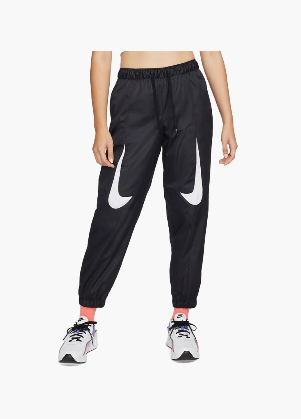 Брюки женские W Nsw Wvn Mr Pant Amd Black DM6086-010 Nike (326784120)