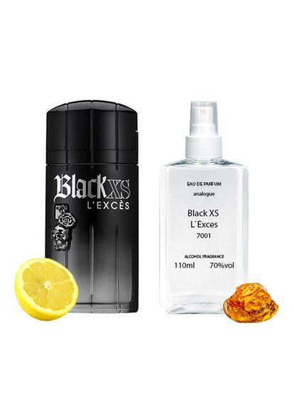 Парфумерна вода для чоловіків Black XS L`Exces (аналог Paco Rabanne) 110 ml №196 No Brand (343052306)