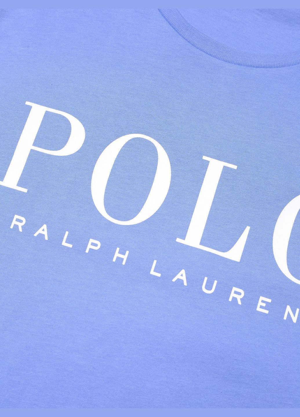 Голубая футболка Ralph Lauren