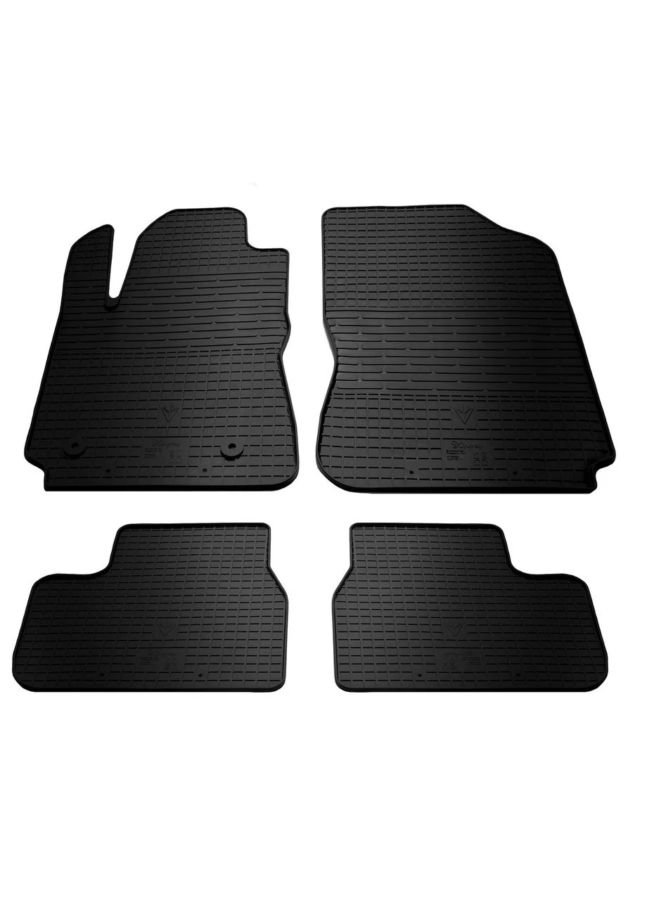 Гумові килимки (4 шт, Premium) для Citroen Cactus 2014-2020 рр Stingray (389055803)