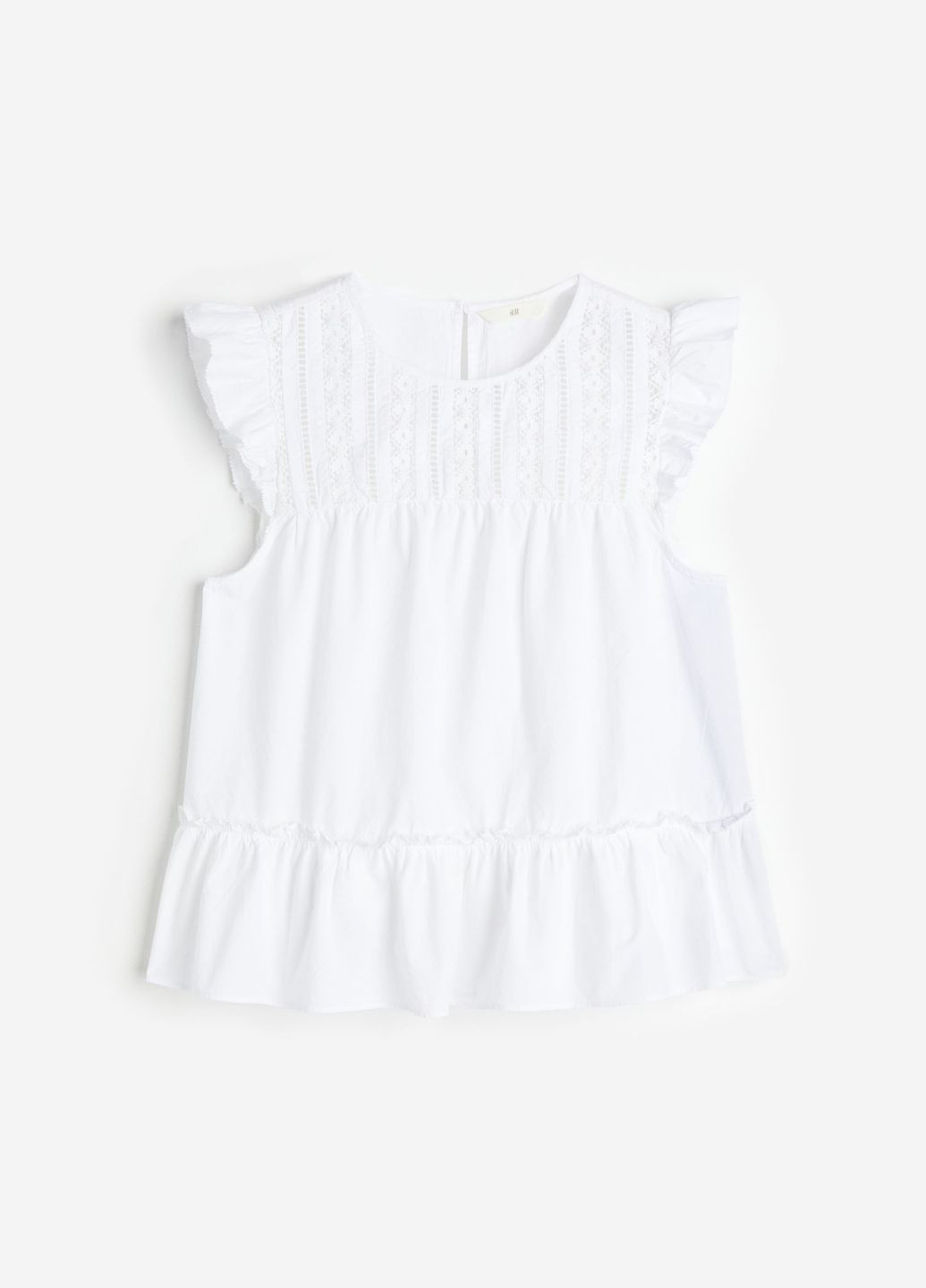 Белая блуза H&M