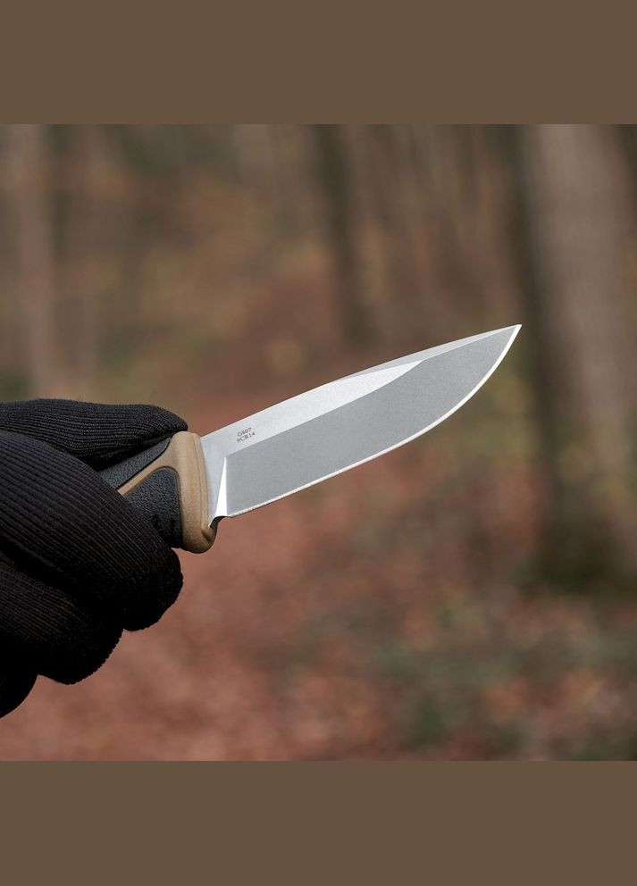 Ніж з ножнами бежевий G807DY Ganzo (317308293)