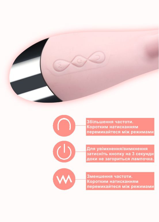 Вибратор-кролик для двойной стимуляции, женский клиторально-вагинальный стимулятор. Игрушки для секса Lilo (315723268)