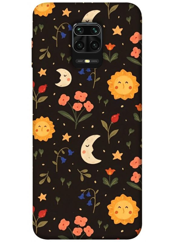 Чехол с принтом для Xiaomi Redmi Note 9s, 9 Pro Max для Сяоми редми ноте 9С, 9о, 9 о макс Полевые цветы No Brand (338612749)
