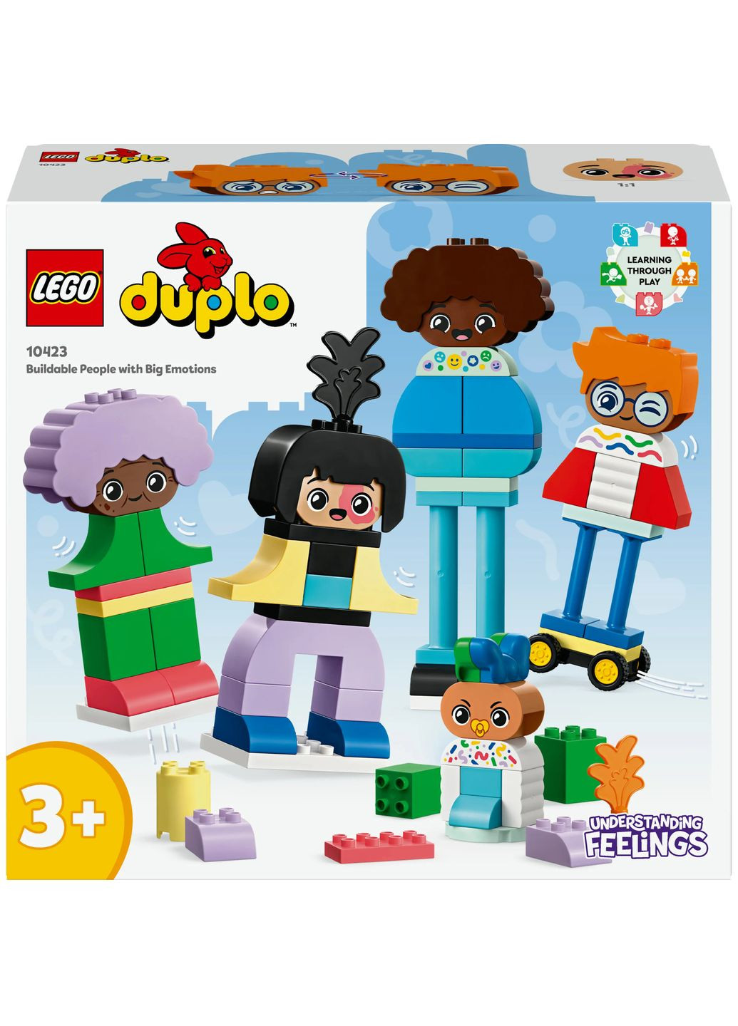 Конструктор DUPLO Конструктор людей із сильними емоціями, 71 деталь () Lego 10423 (328395076)