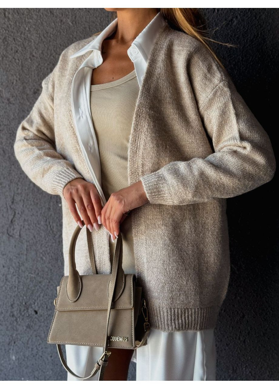 Светло-бежевый демисезонный кардиган Vione