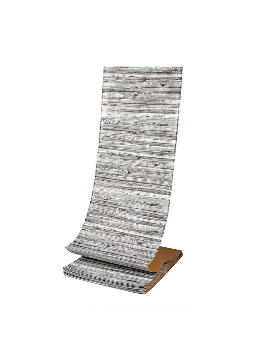Самоклеюча 3D панель 19600x700x3мм Дерево Зебра SW-00001475 Sticker Wall (314797213)