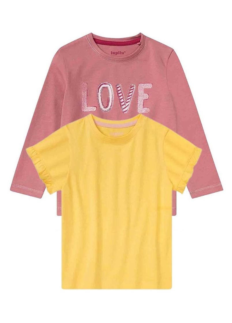 Комбінована демісезонна футболка+реглан Lupilu