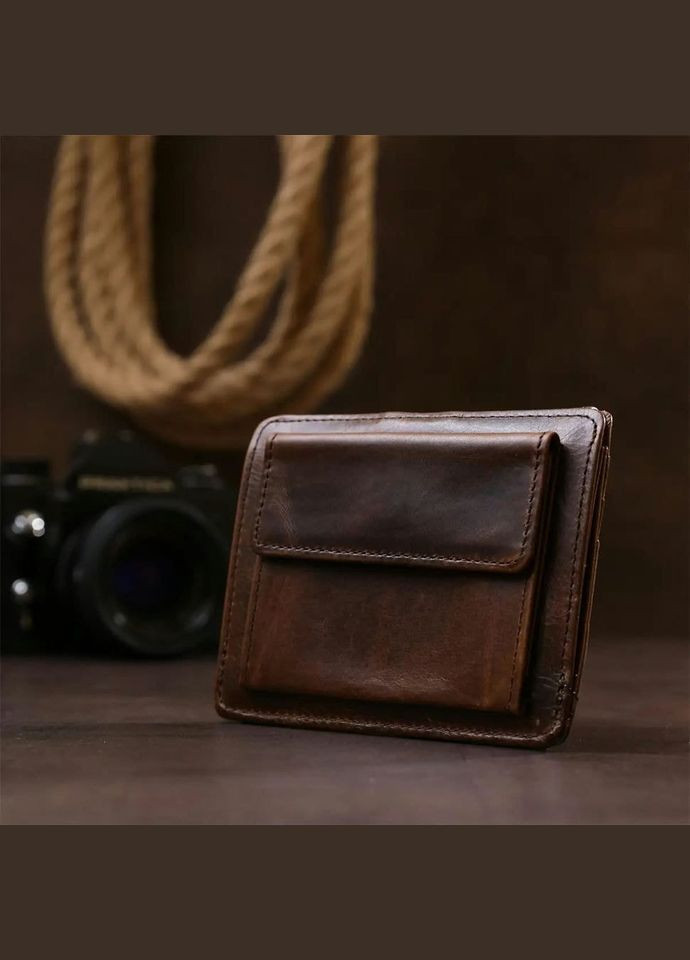 Шкіряний чоловічий гаманець bx1014 коричневий Bexhill (315340895)