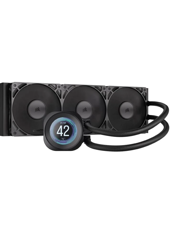 Система водяного охлаждения Nautilus 360 RS LCD Black (CW-9061033-WW) Corsair (375784359)