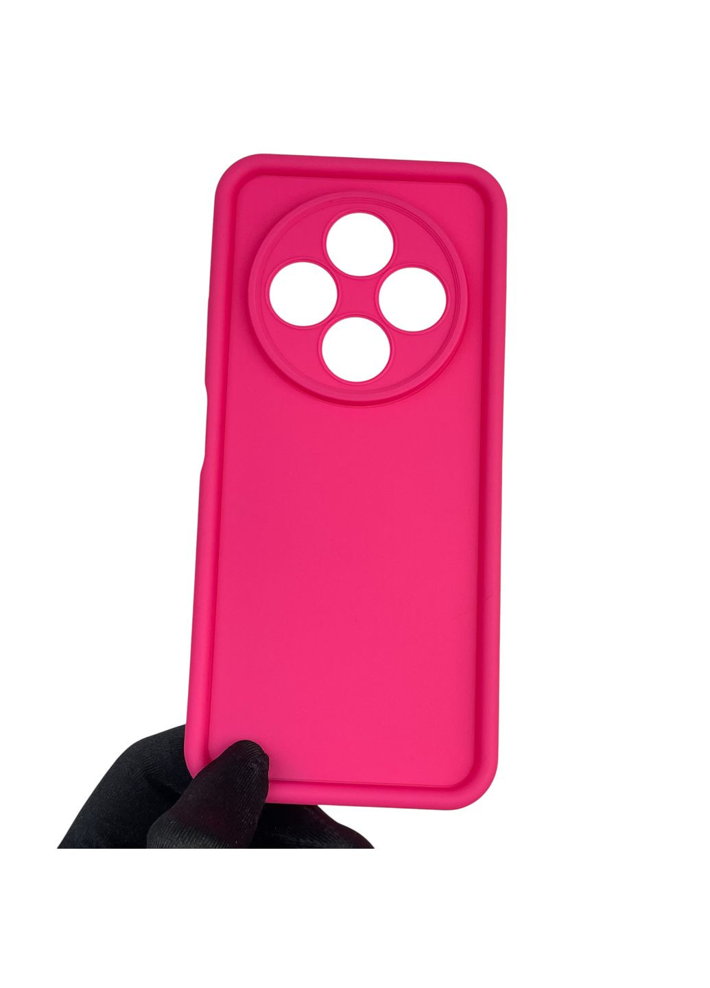 Чехол силиконовый Soft Touch для Redmi 14C малиновый (Полная защита камеры) Xiaomi (366389754)