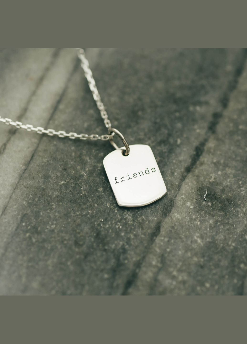 Серебряный кулон Друзья 133039f Oniks (264024583)