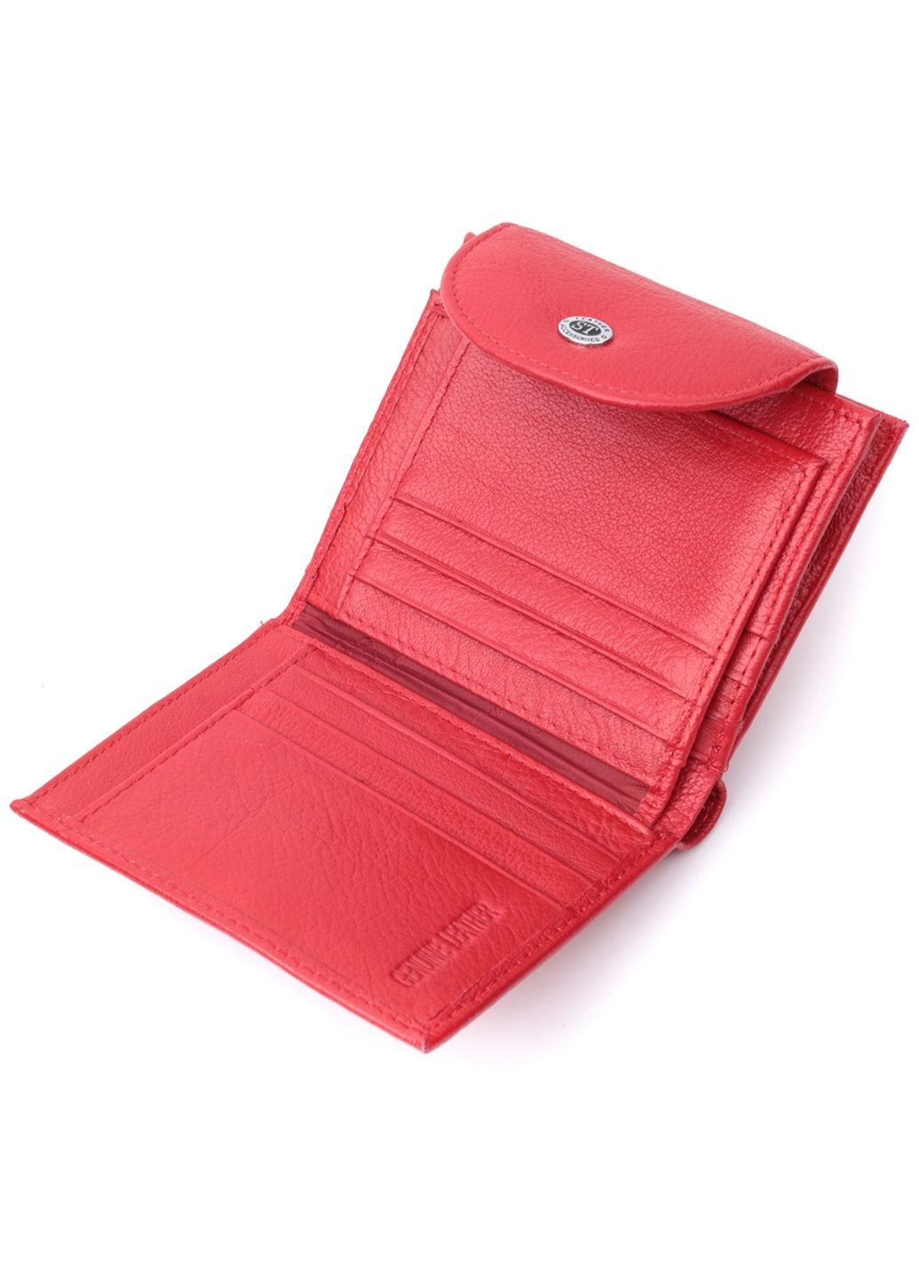 Женский кожаный кошелек 12х10х2 см st leather (315870703)