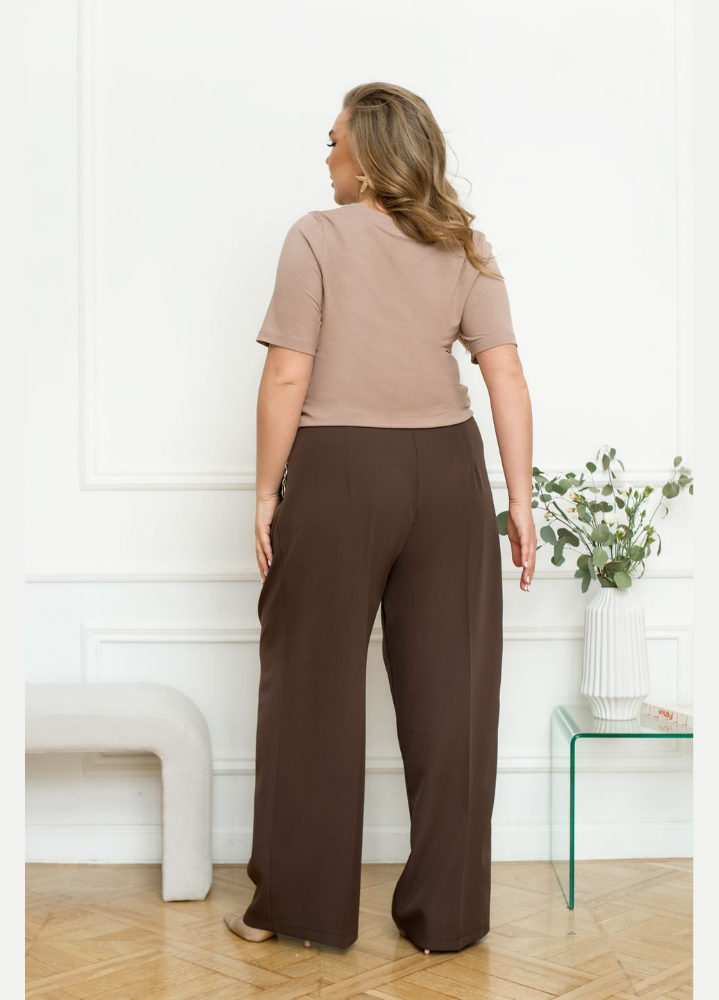 Класичні брюки палаццо No Brand (290665532)