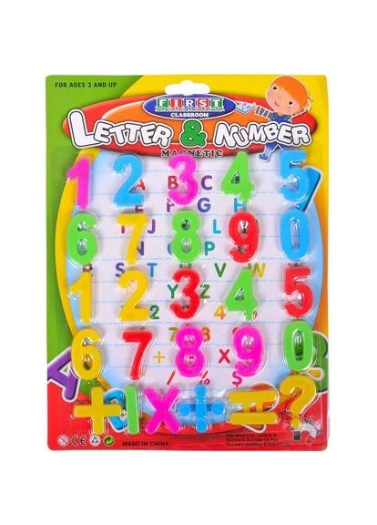 Цифры и знаки на магните большие 20,5*28,5 см 8202 KNZ No Brand (390048600)