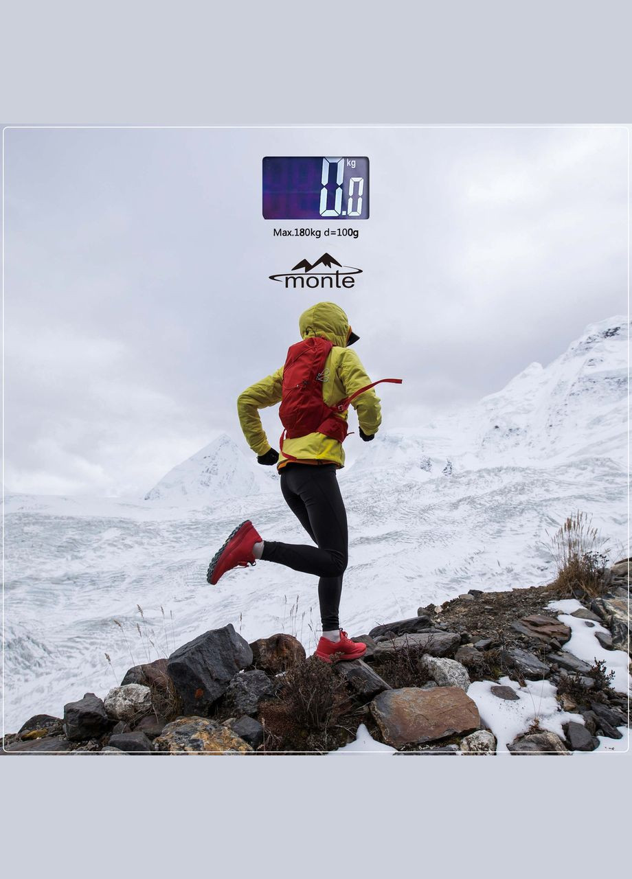 Весы напольные электронные стеклянные (MT-6011-7) Monte (334008191)