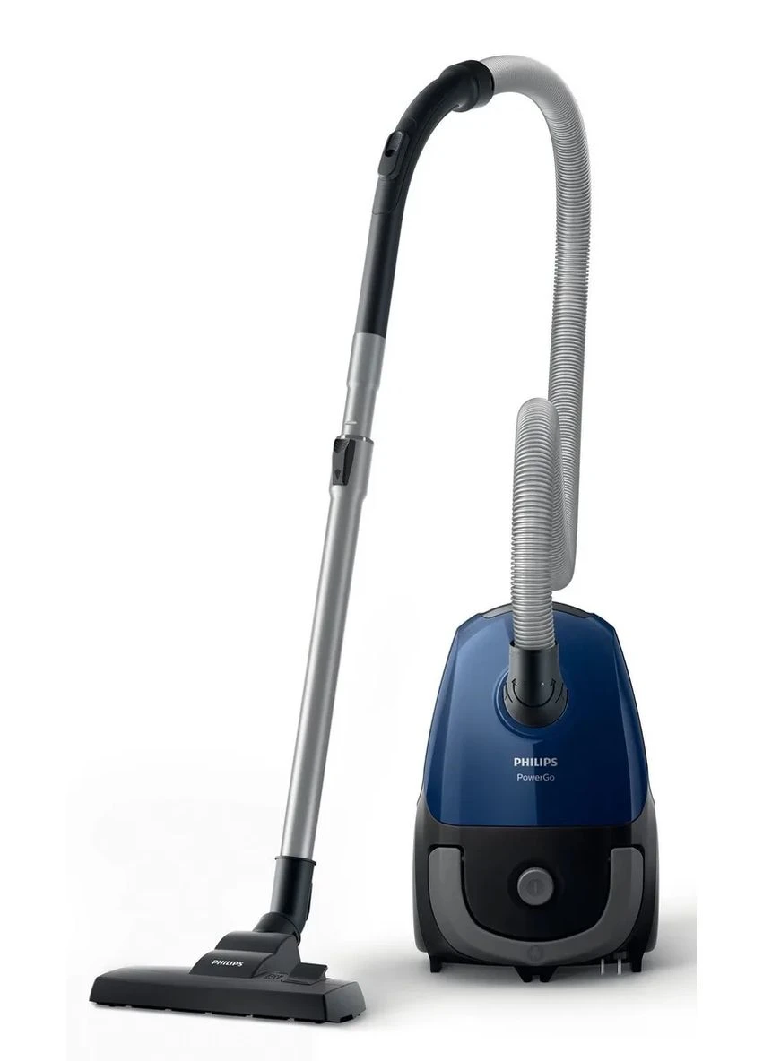Пилосос мішковий 750Вт 3л НЕРА синій Philips (392285762)