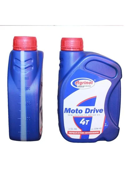 Олива моторна AGRINOIL Motor Drive 4Т 1л напівсинтетика Agrinol (393126307)