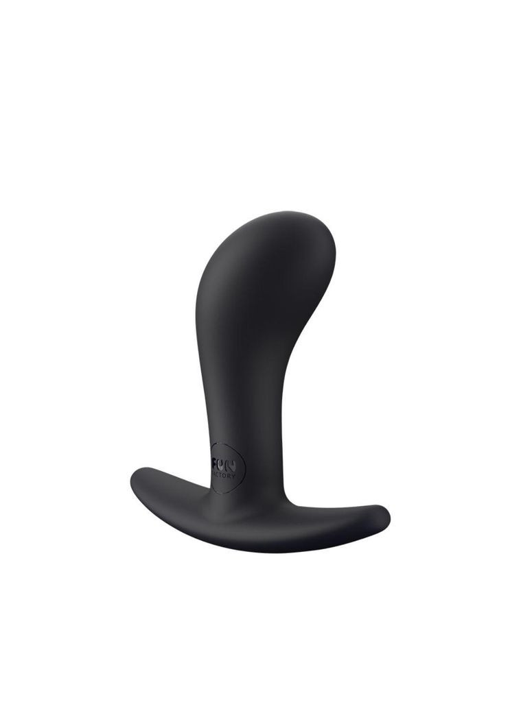 Анальна пробка Fun Factory BOOTIE M, чорна, діаметр 3,3 см, тонкий обмежувач No Brand (366879542)