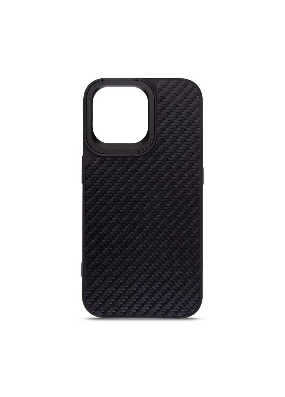 Чехол Carbon Pattern для Apple iPhone 15 Pro Max Black (ARM76778) PTR Harder (327882516)