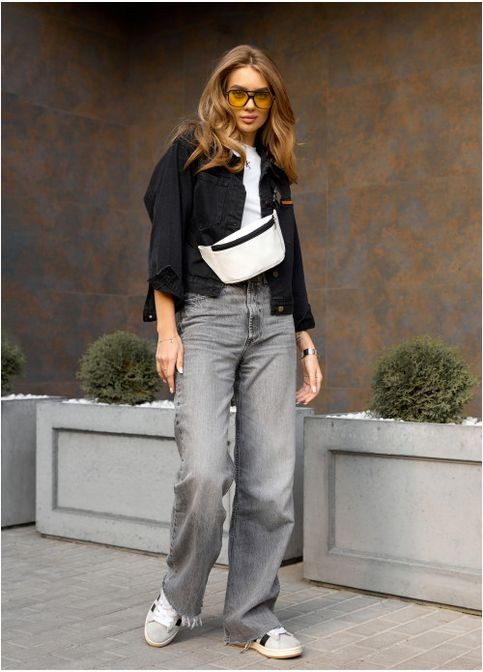 Сумка на пояс бананка Tirso MSH белая (SKU_80111008-VS) Sambag (302450097)